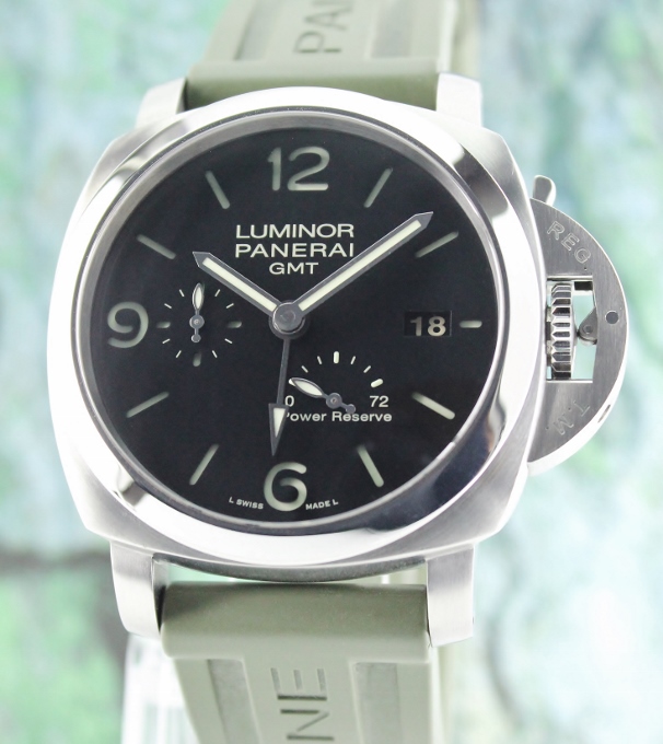 (image for) Panerai Luminor 1950 3 Days GMT Power Reserve Automatic Watch / PAM 321